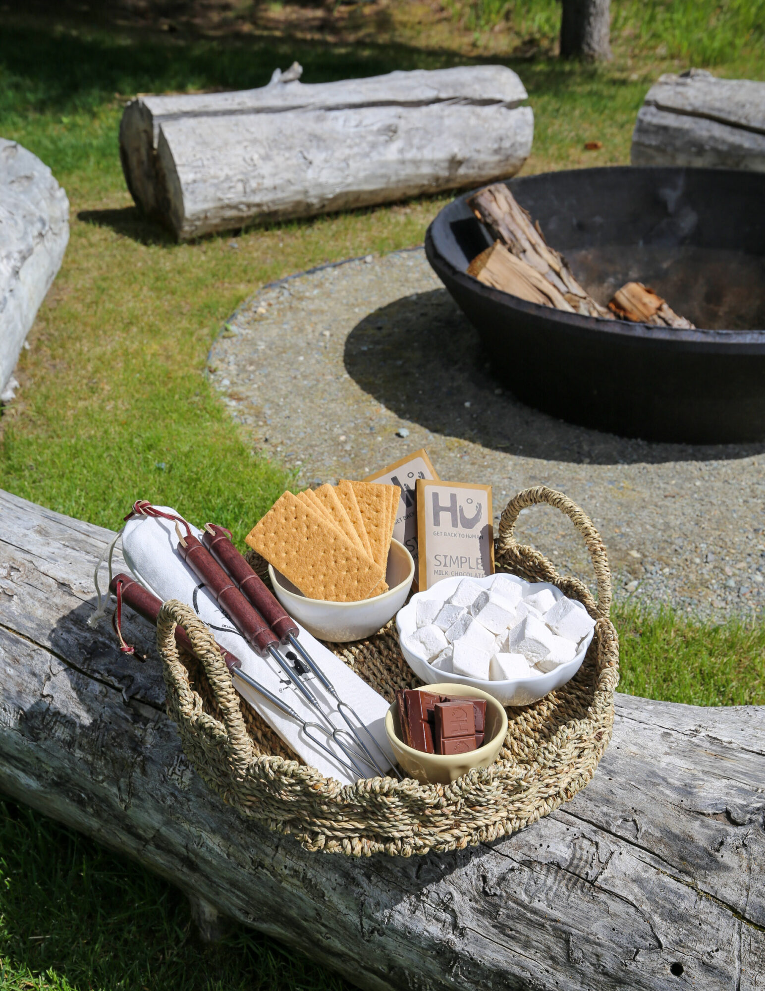 s'mores basket