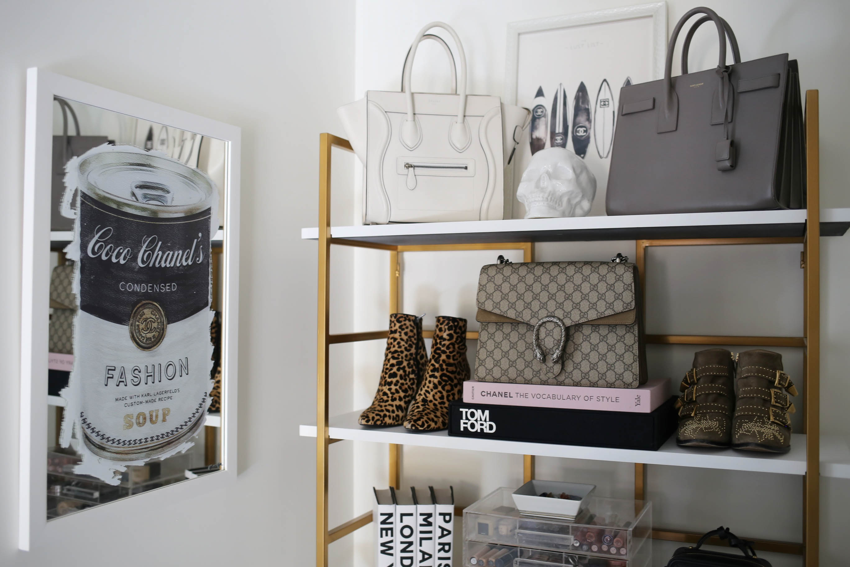shelf styling