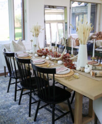 fall tablescape