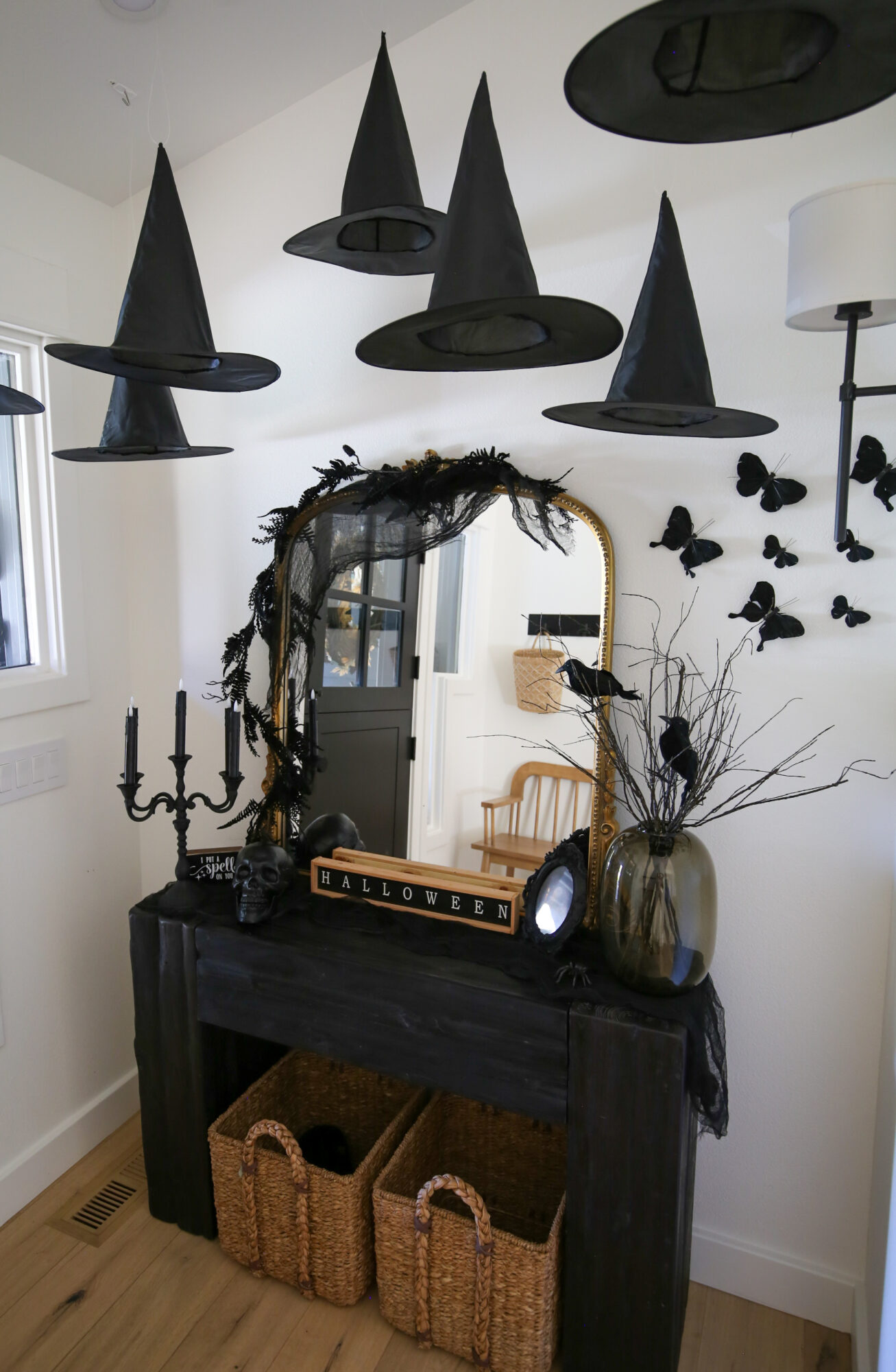 vintage style halloween entry
