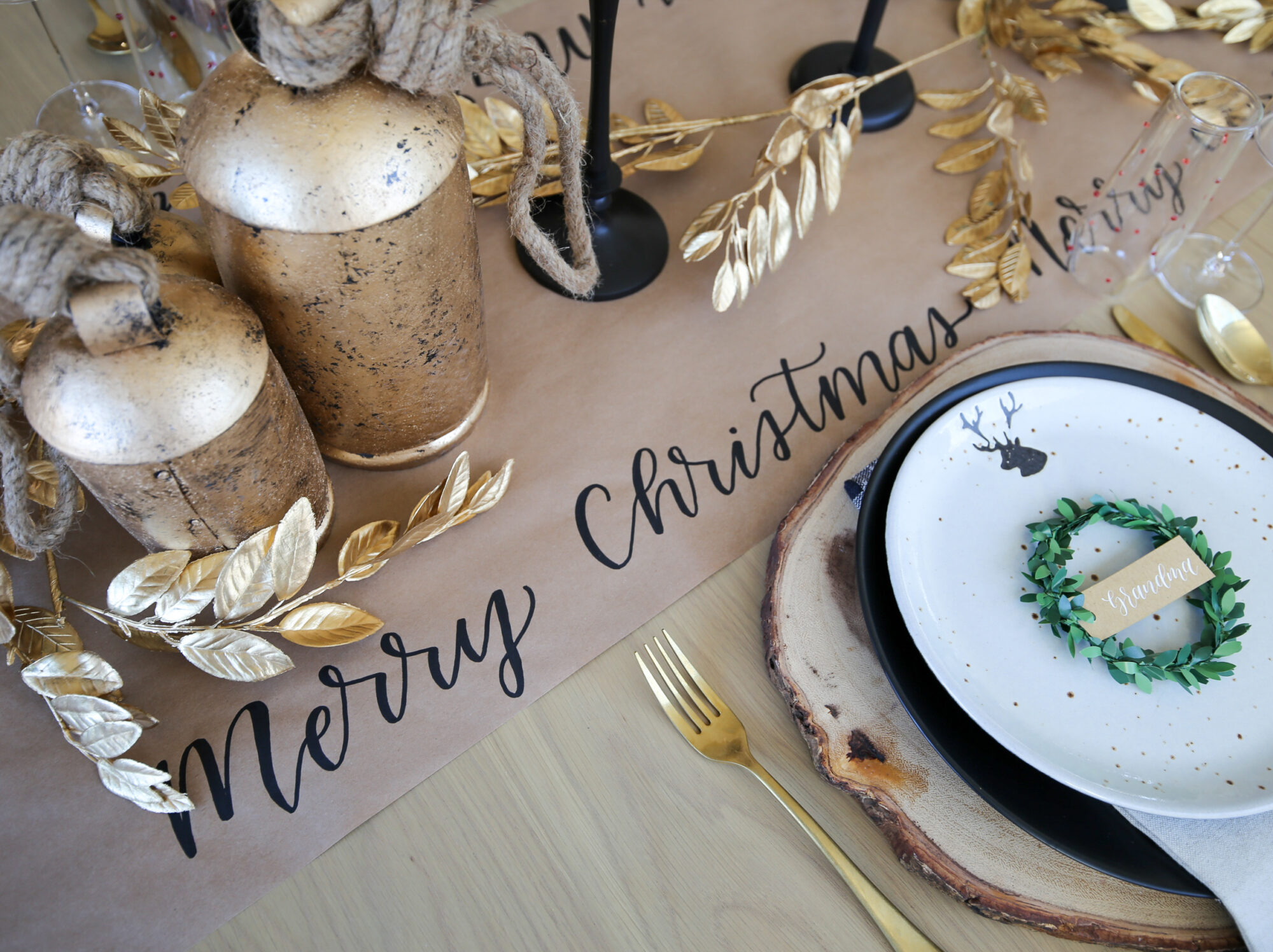 christmas table
