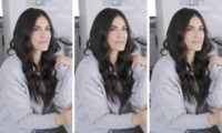 hair curling tutorial