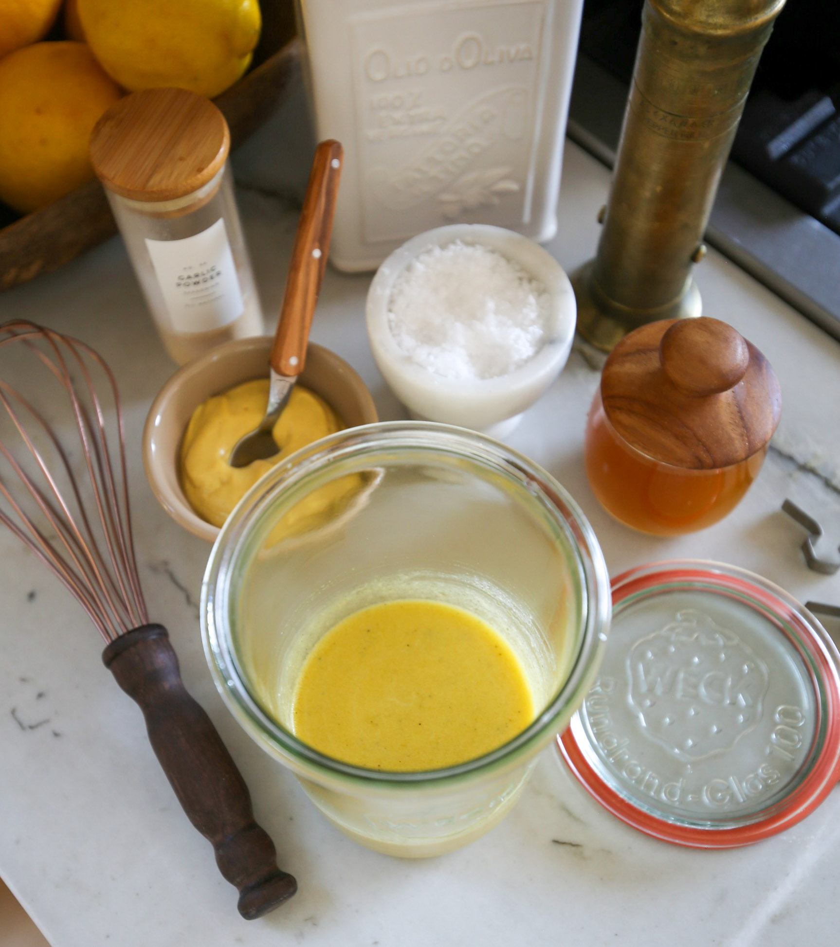 lemon dressing