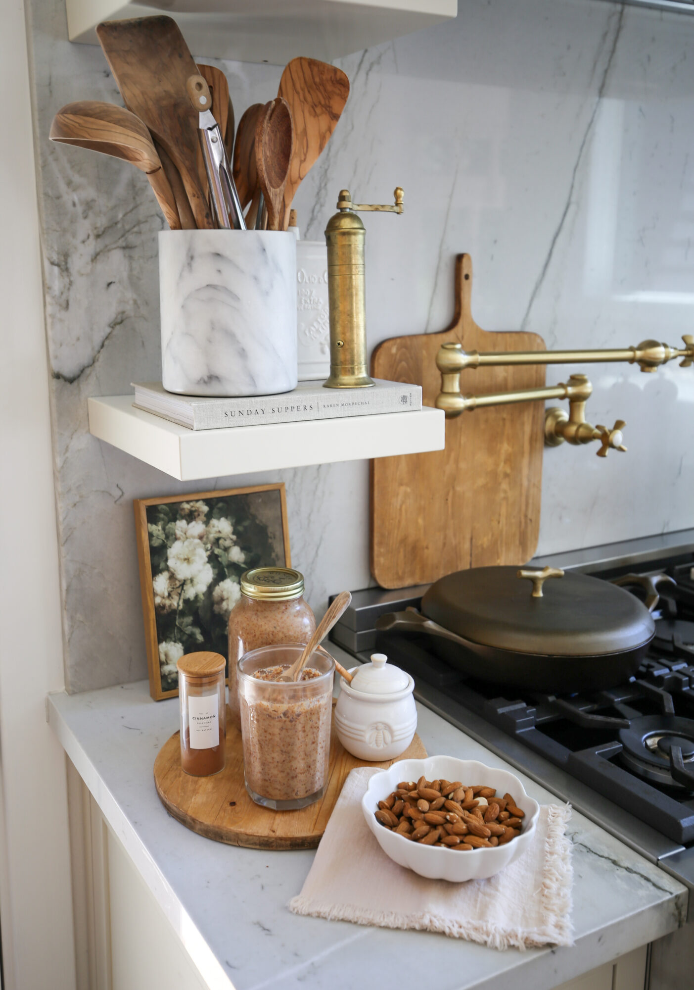 homemade raw almond butter