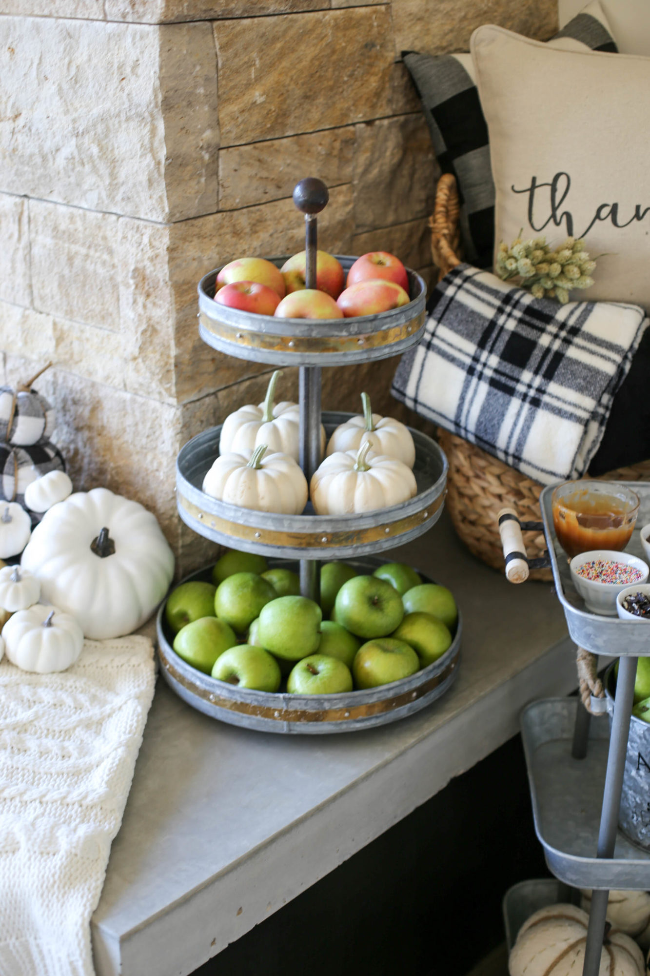 caramel apple bar