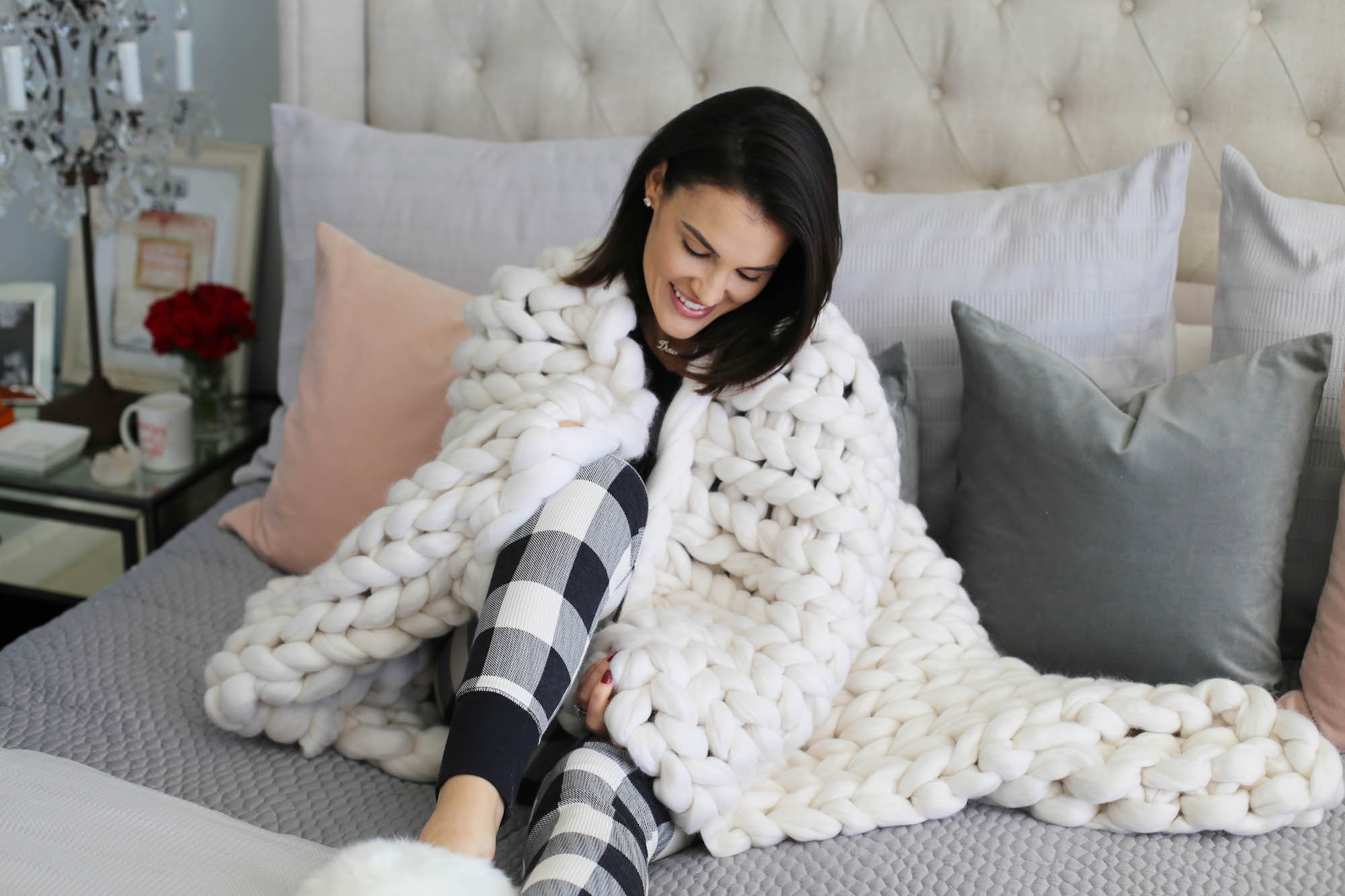 cozy holiday pjs 