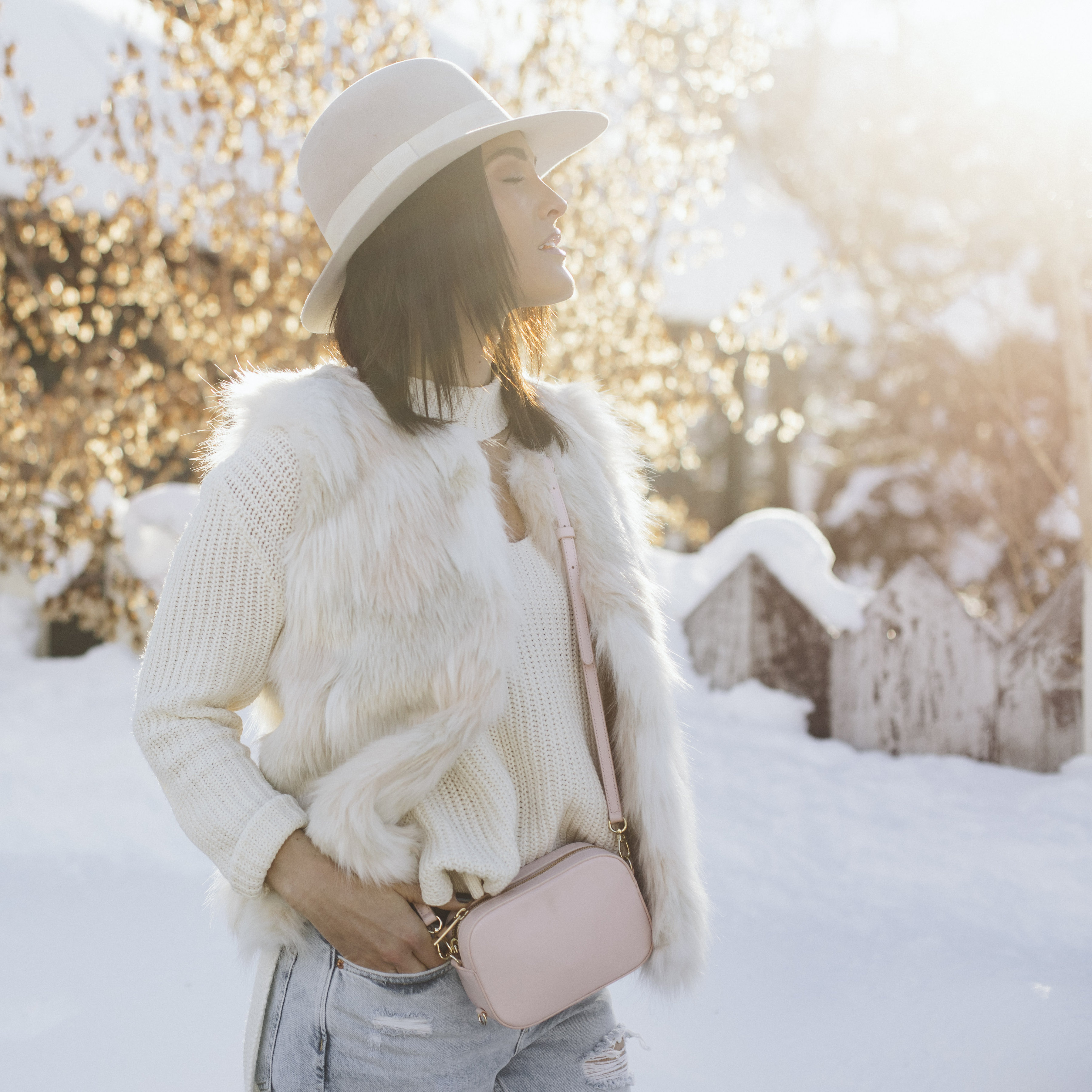 winter white styled by kasey