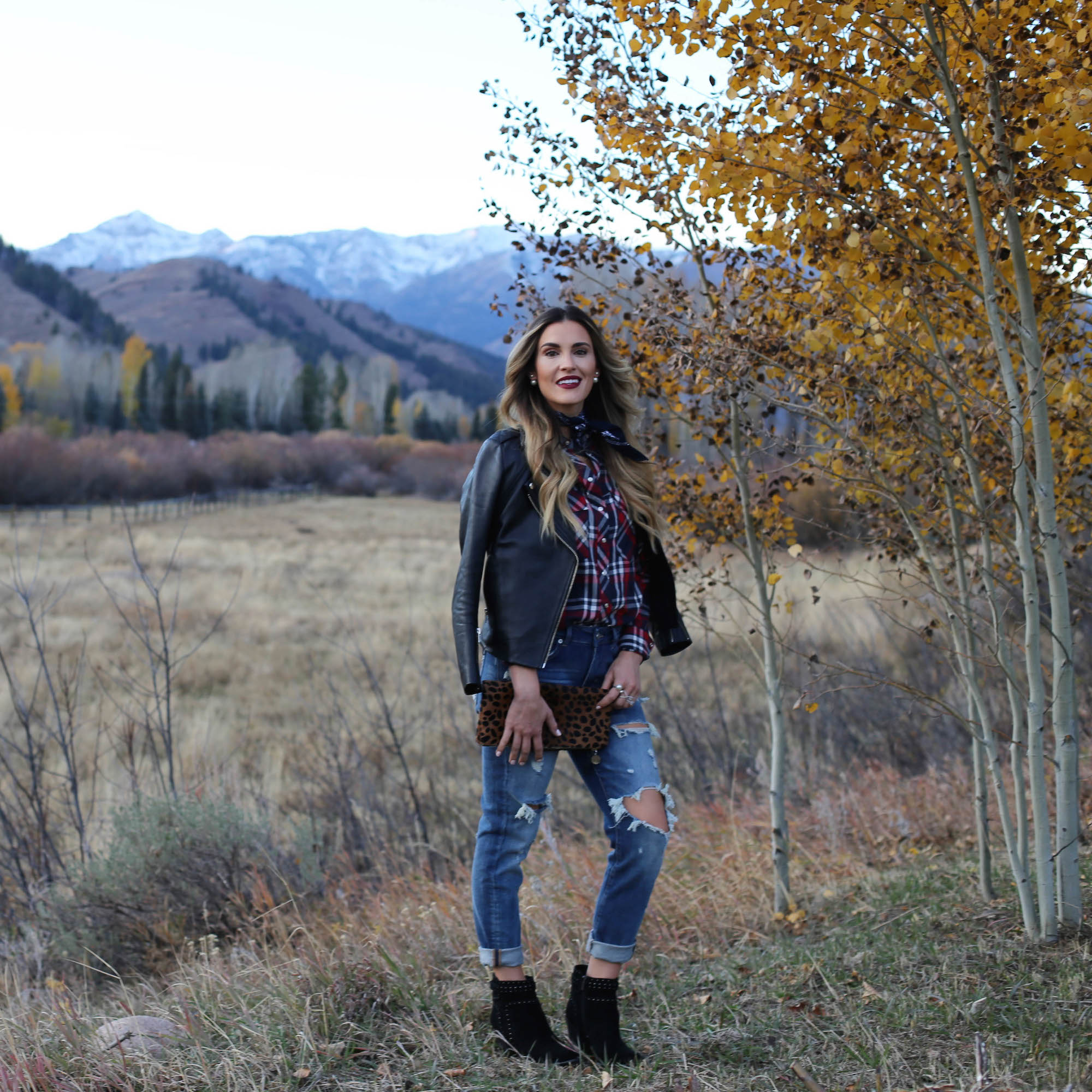 fall plaid idaho styled by kasey 
