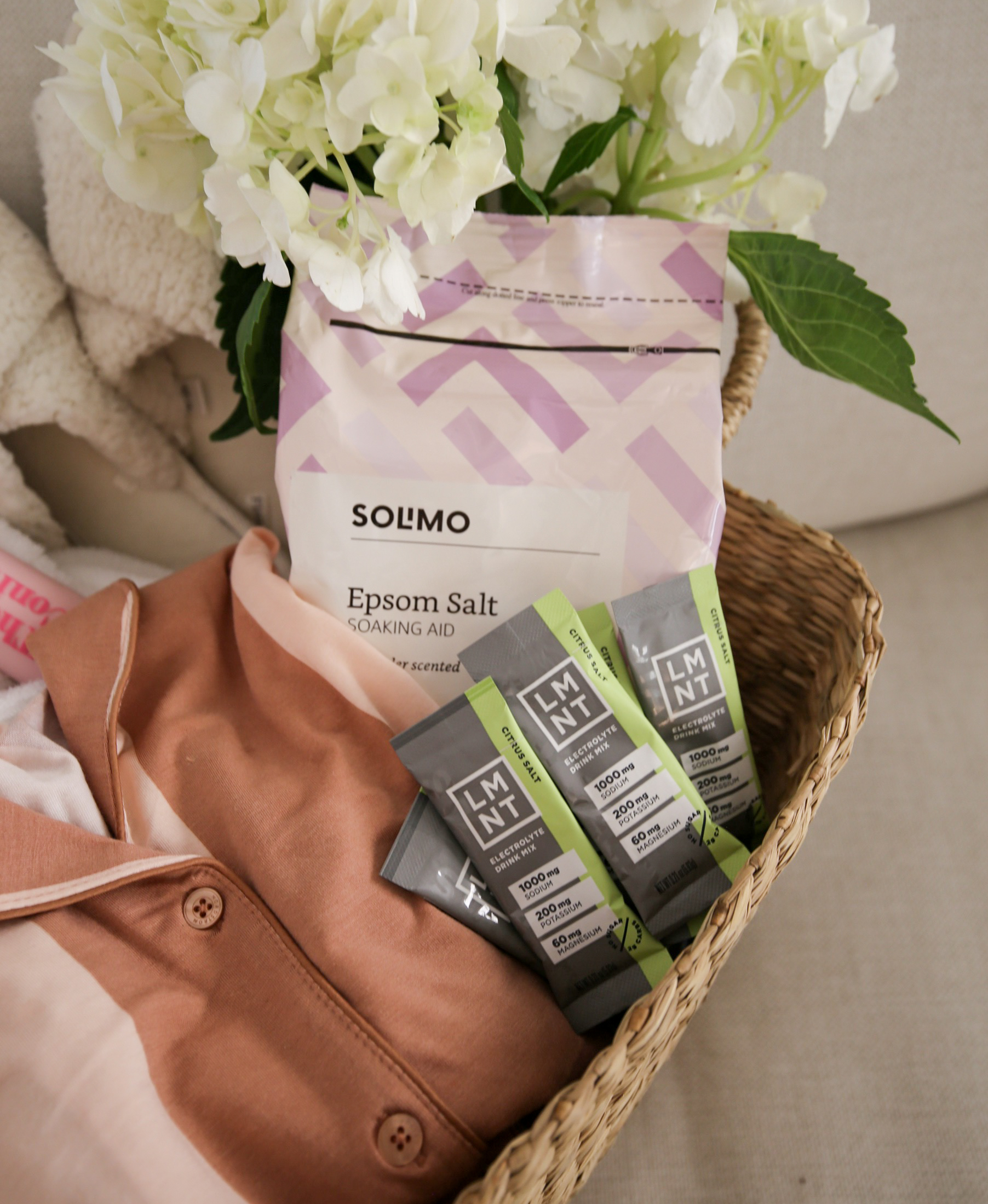 postpartum self care kit for new mom