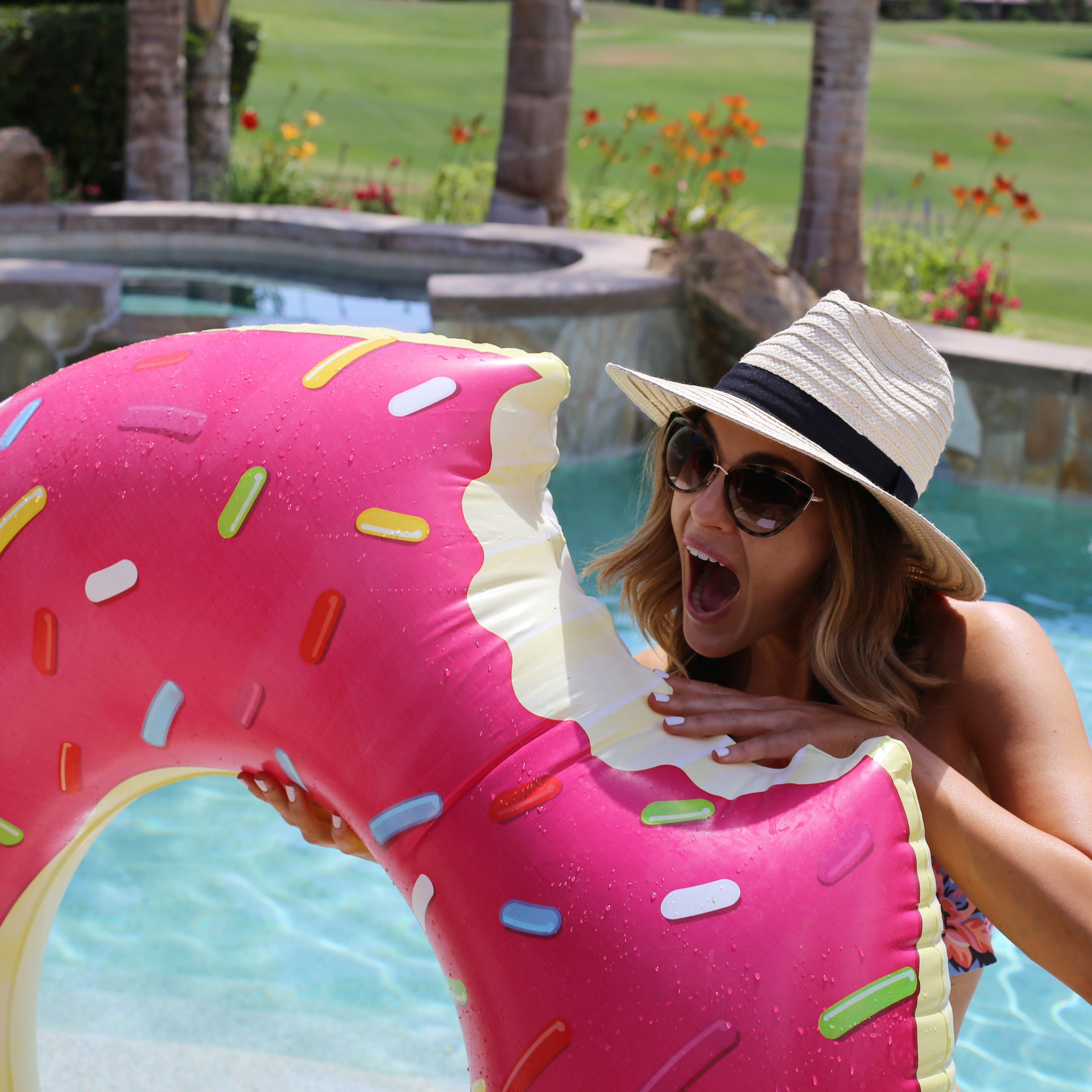 summer swim pool time