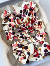 greek yogurt bark