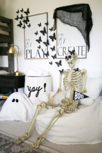spooktacular playroom halloween decor