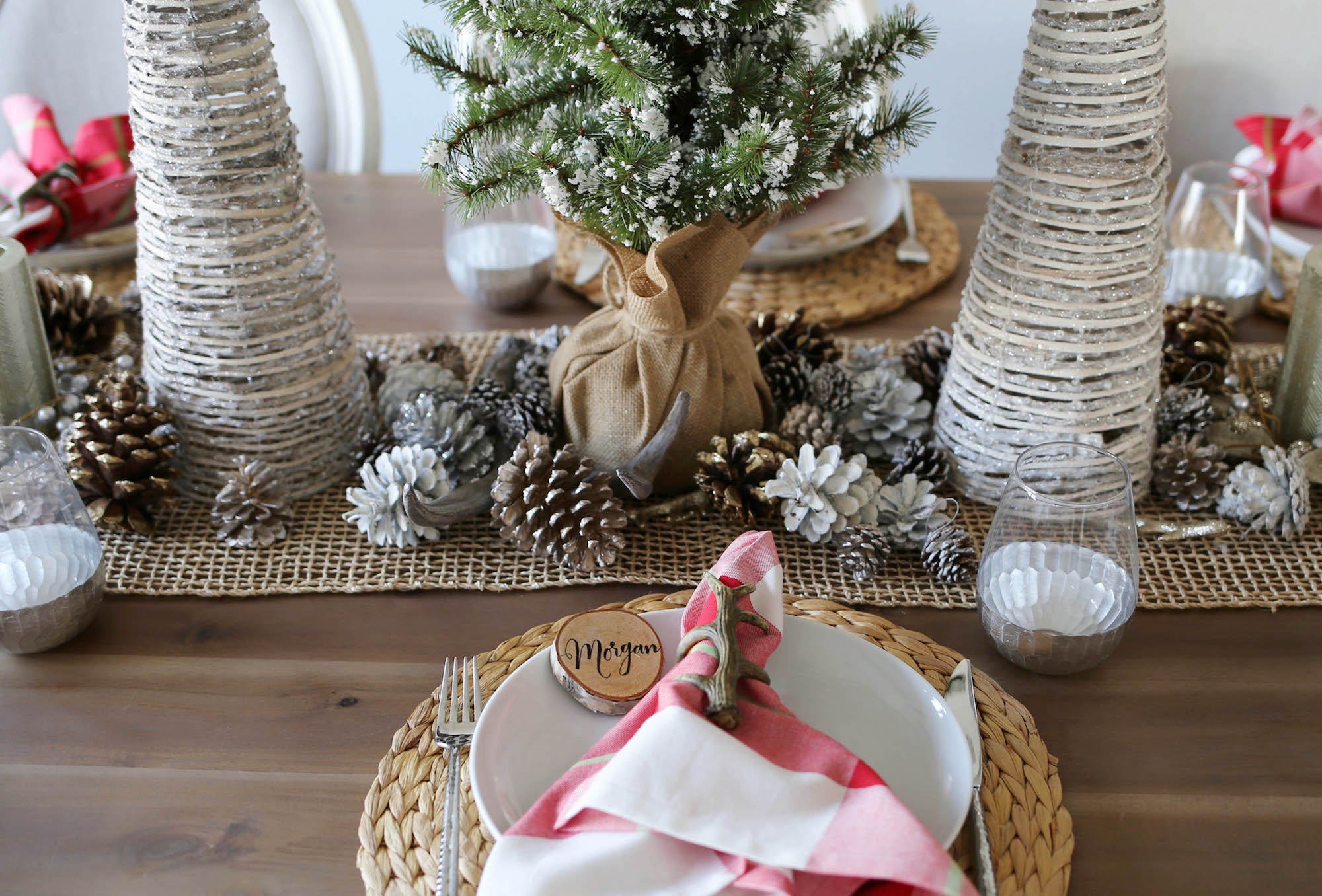 holiday tablescape