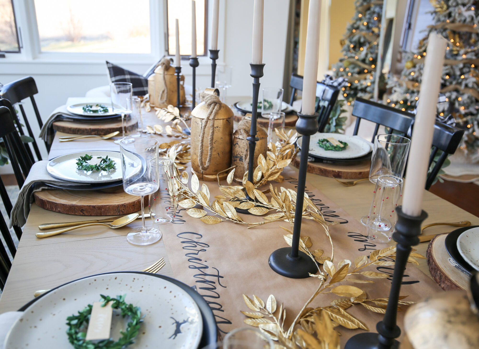 christmas table