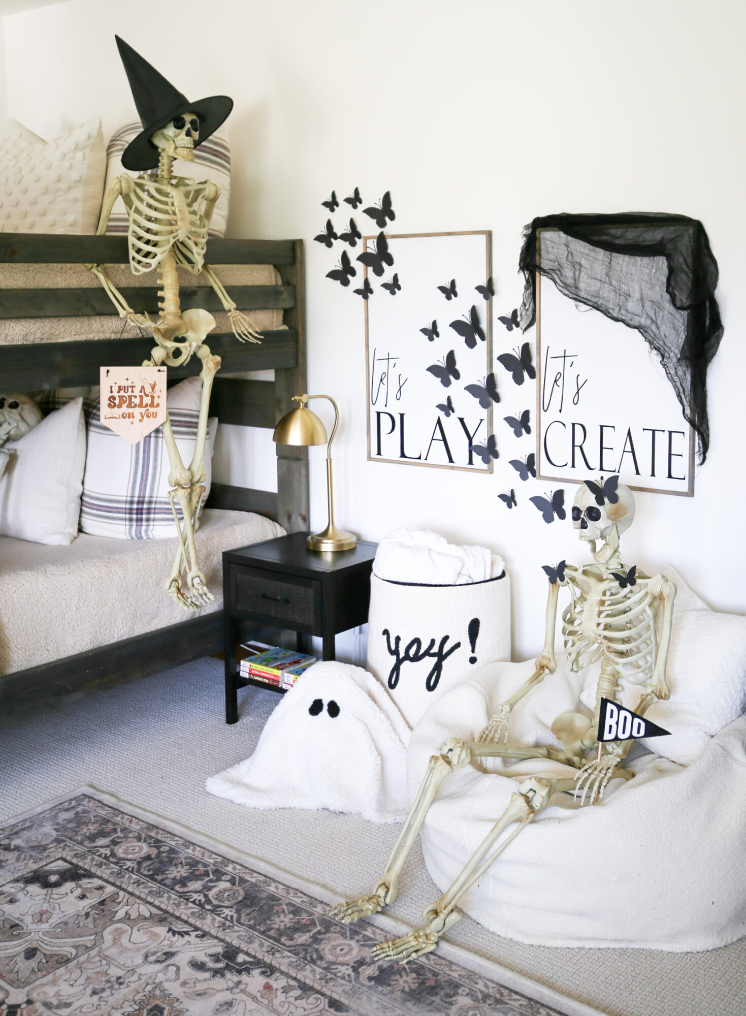 spooktacular playroom halloween decor