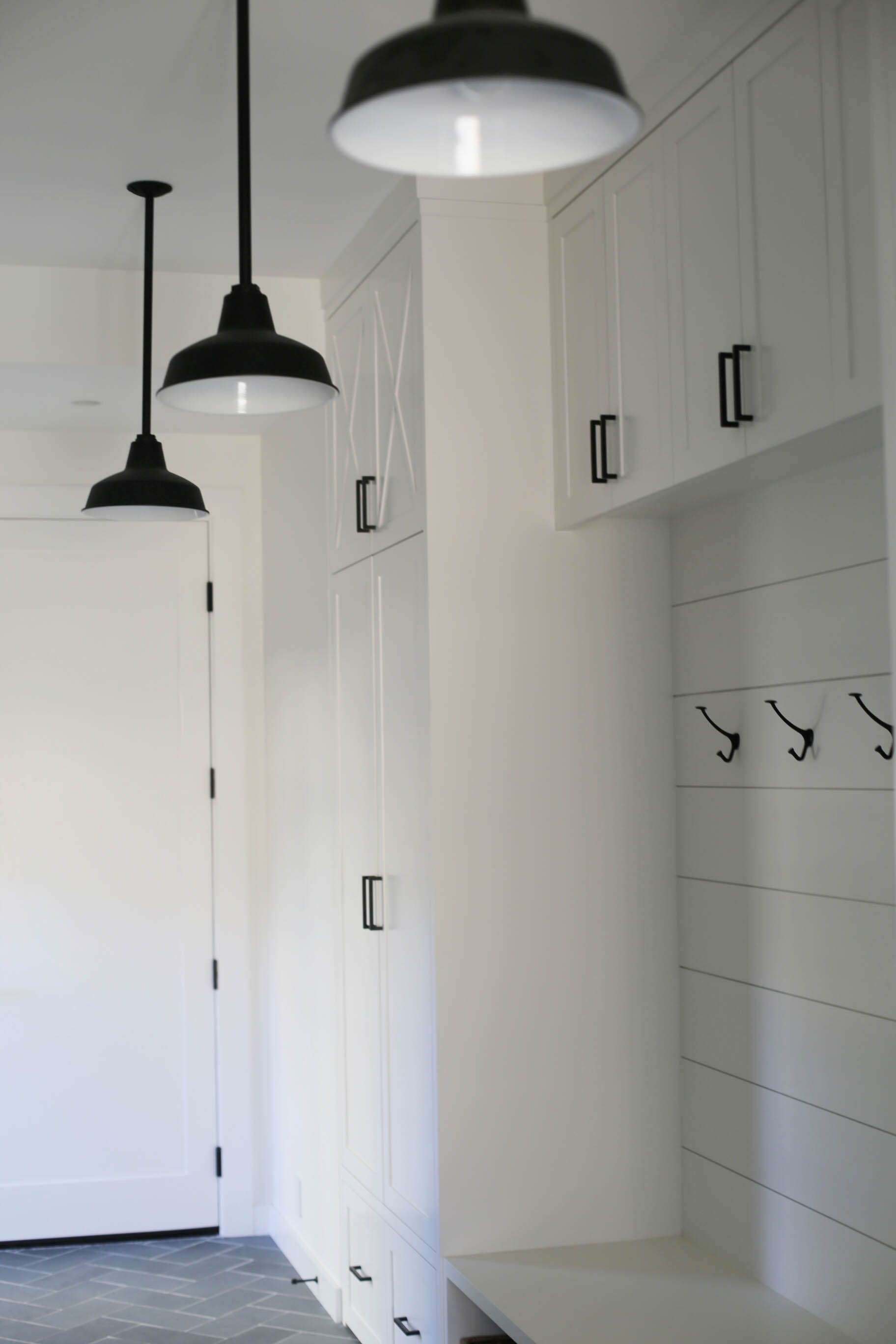 farmhouse mudroom
