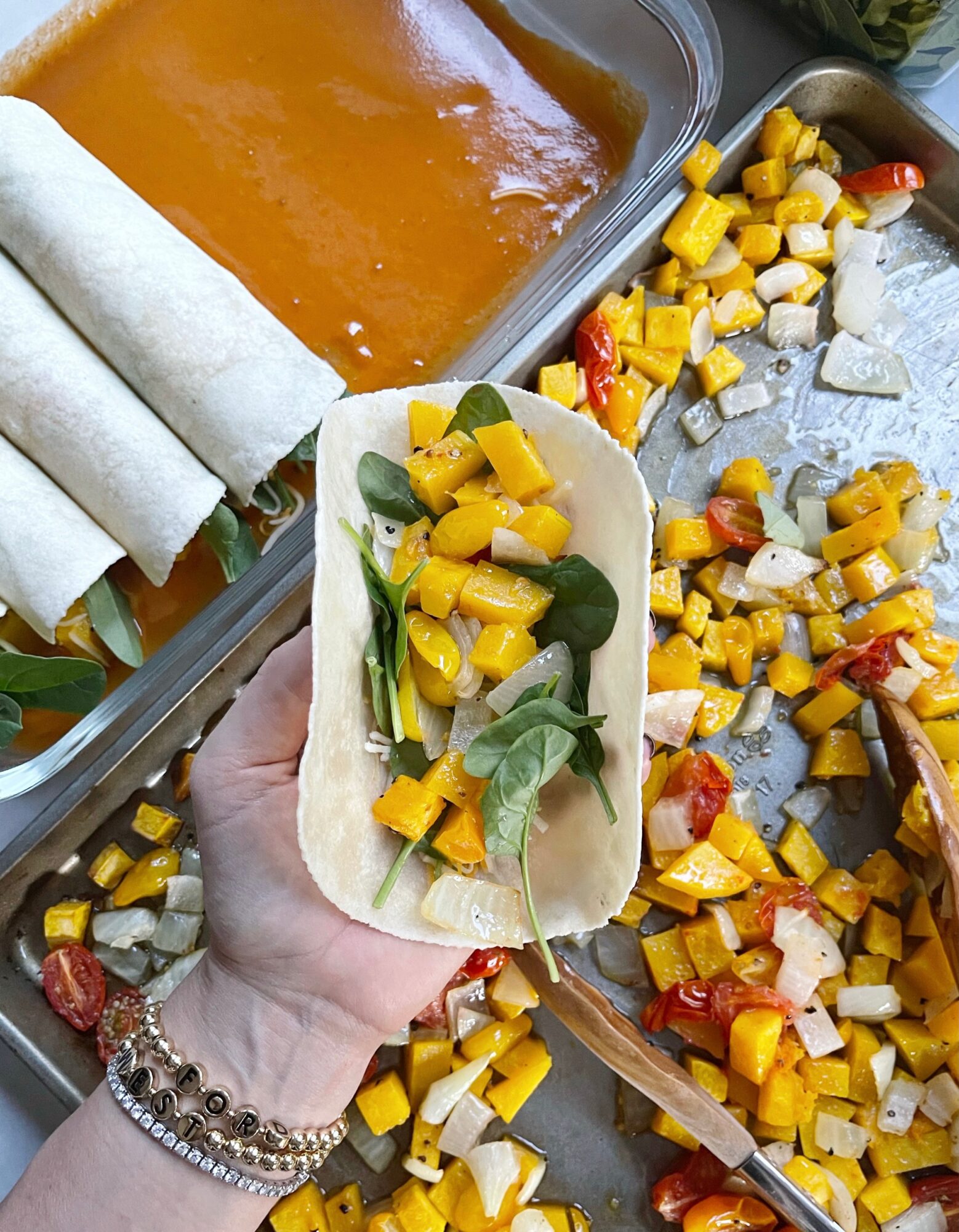 veggie enchiladas