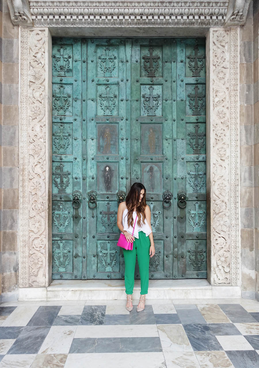 Amalfi crochet green_styled by kasey