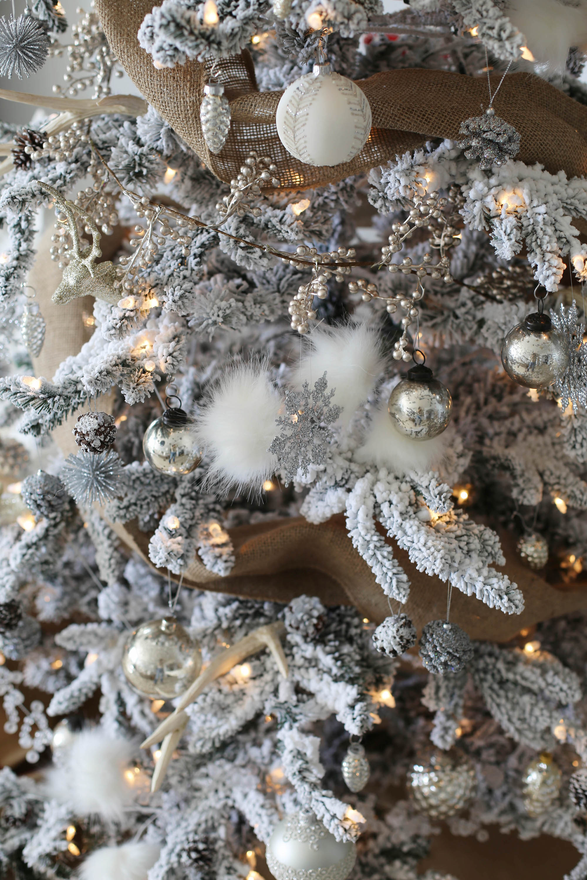 rustic chic holiday decor