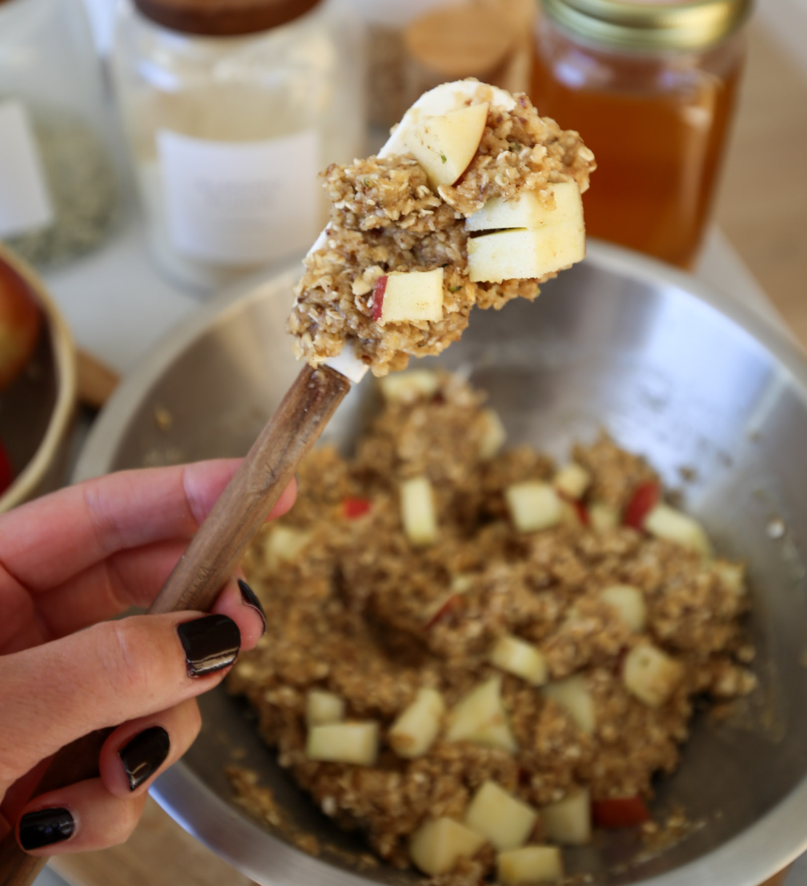fall apple cinnamon muffins gluten free