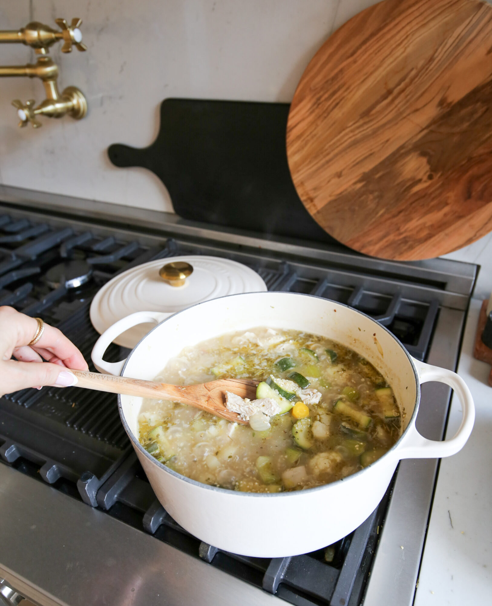 chicken veggie soup