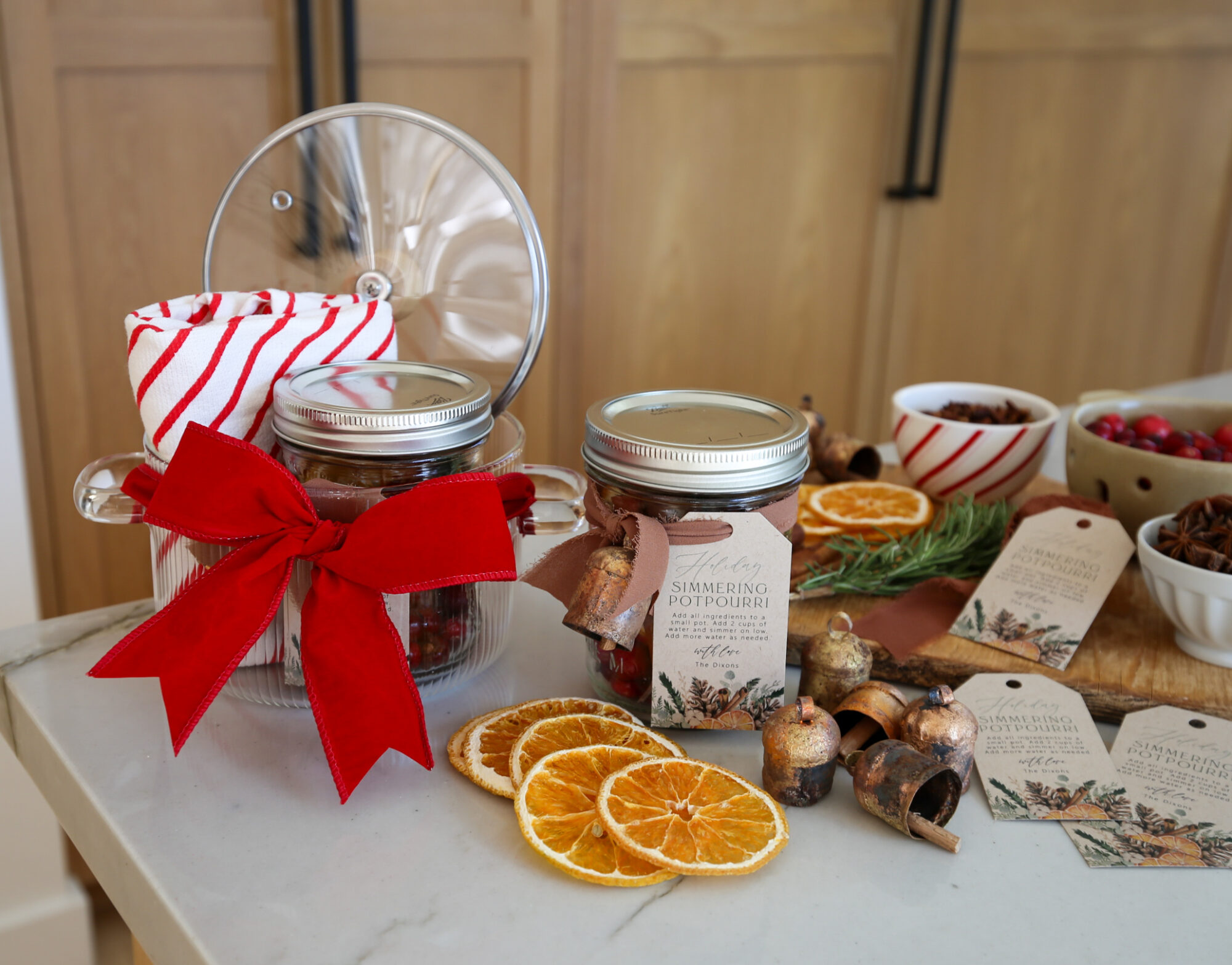 diy holiday simmer pot gift