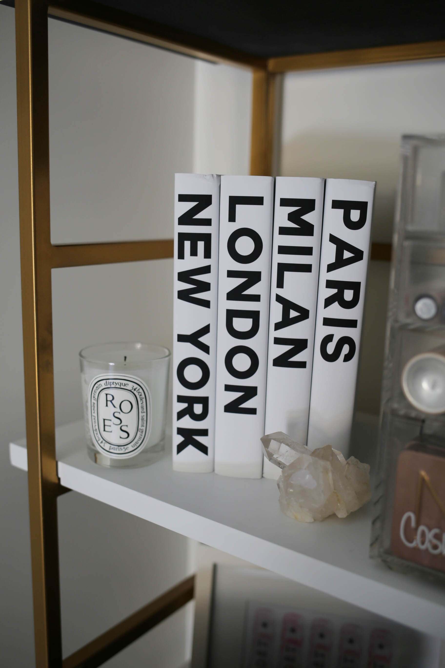 shelf styling