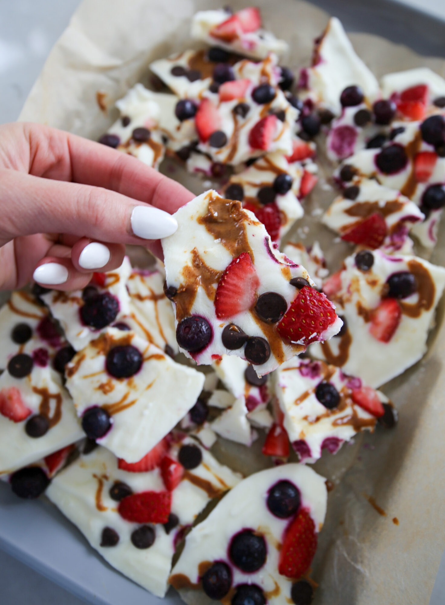 greek yogurt bark