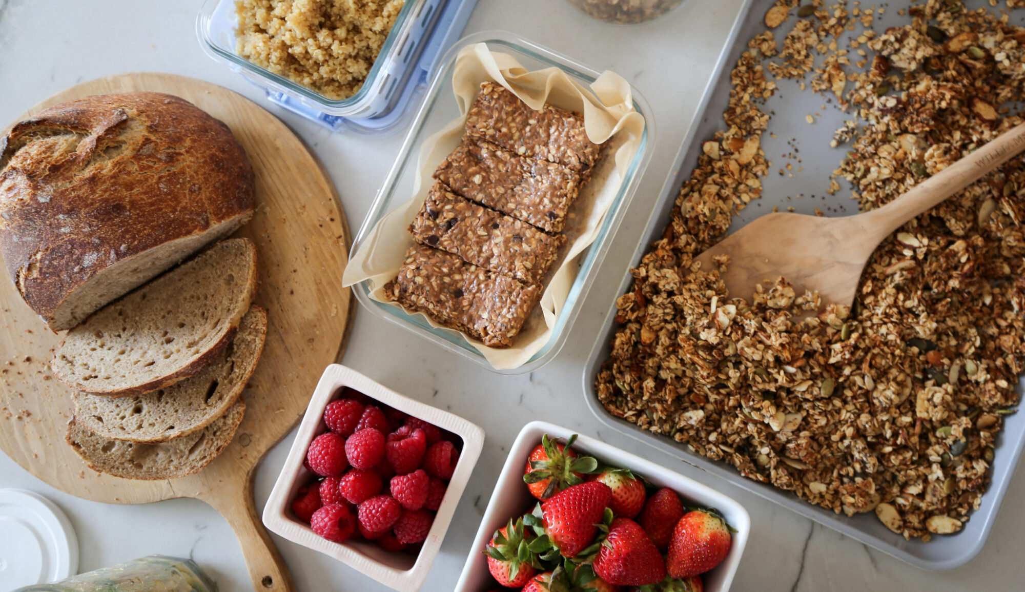weekly food prep details