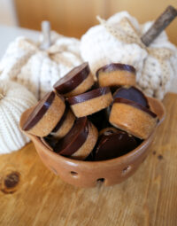 pumpkin chocolate cups