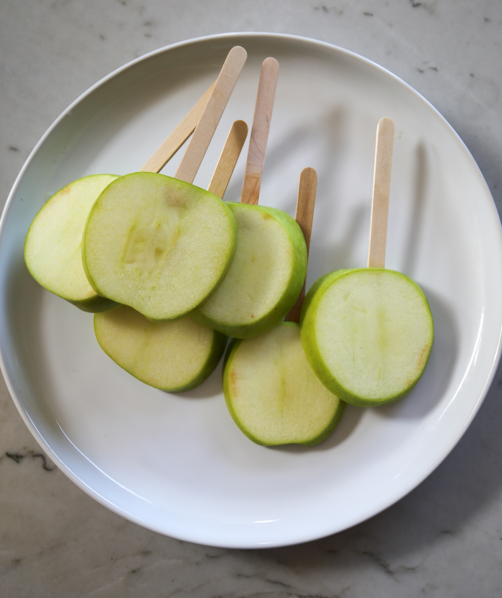 chocolate caramel apple pops