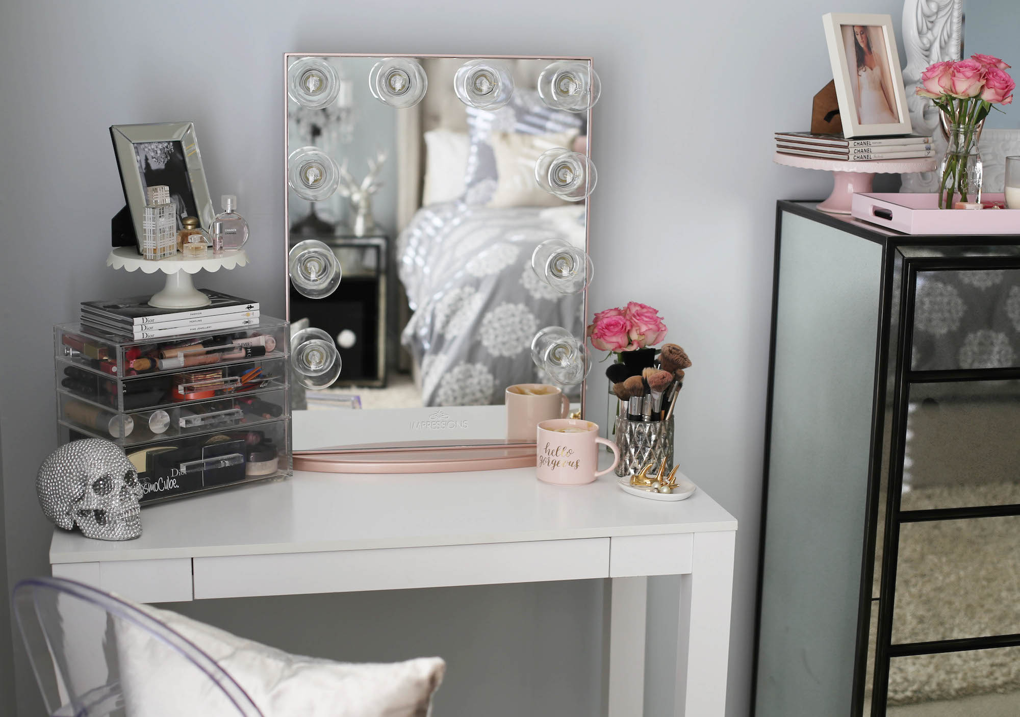 home vanity styled by kasey
