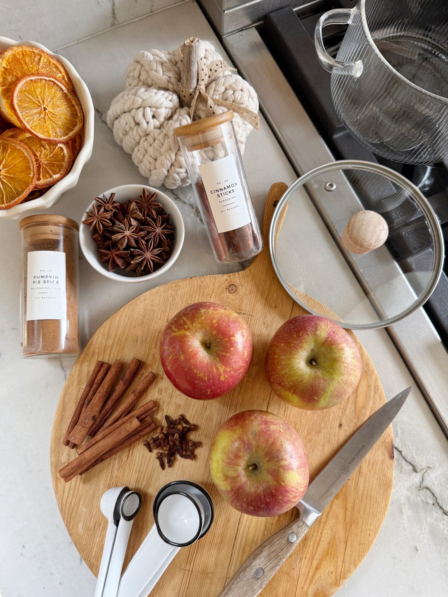 pumpkin spice simmer pot