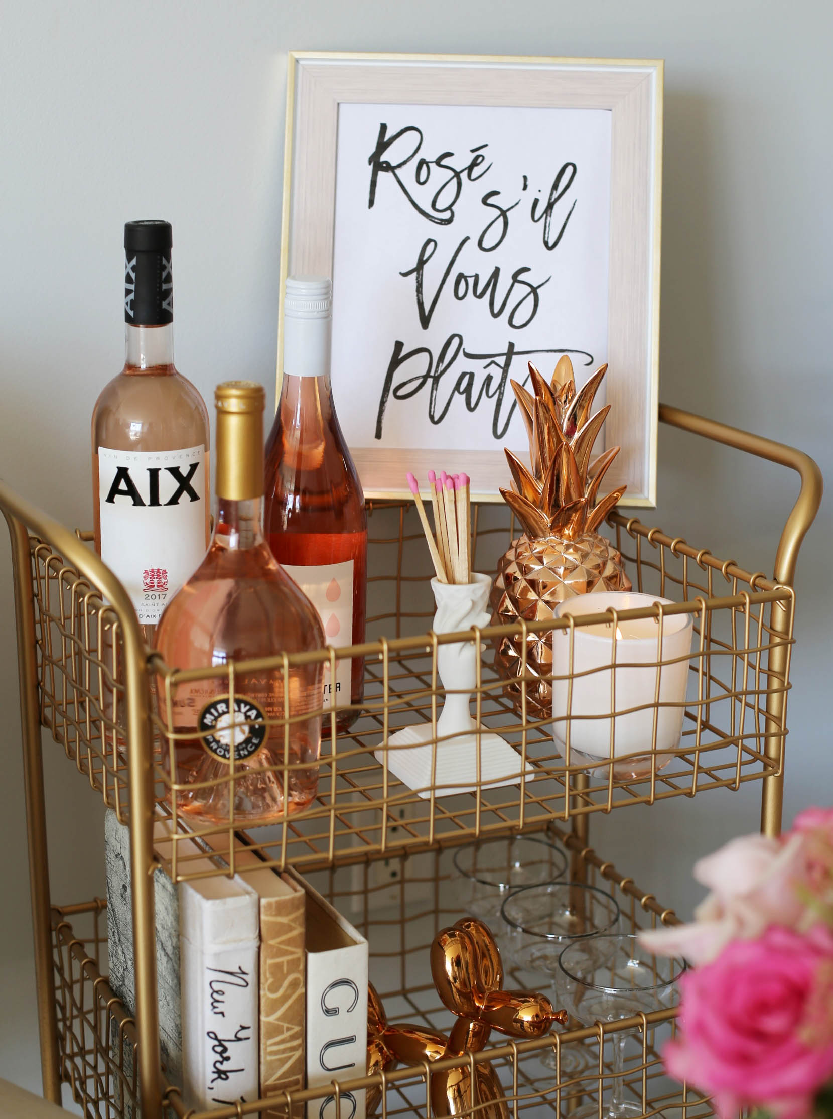 rosé bar