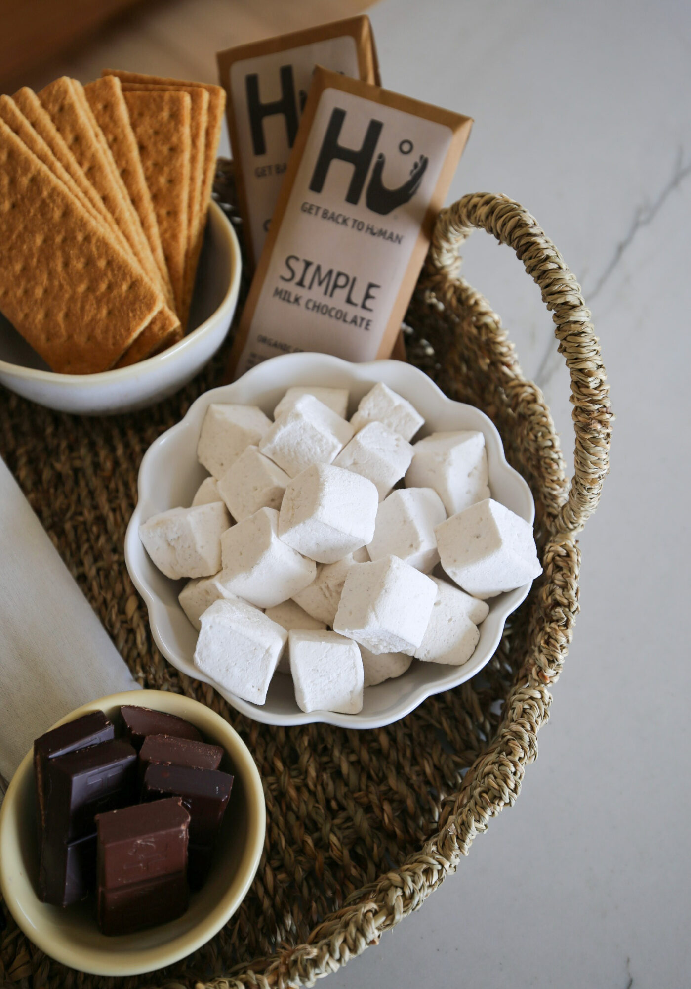 s'mores basket