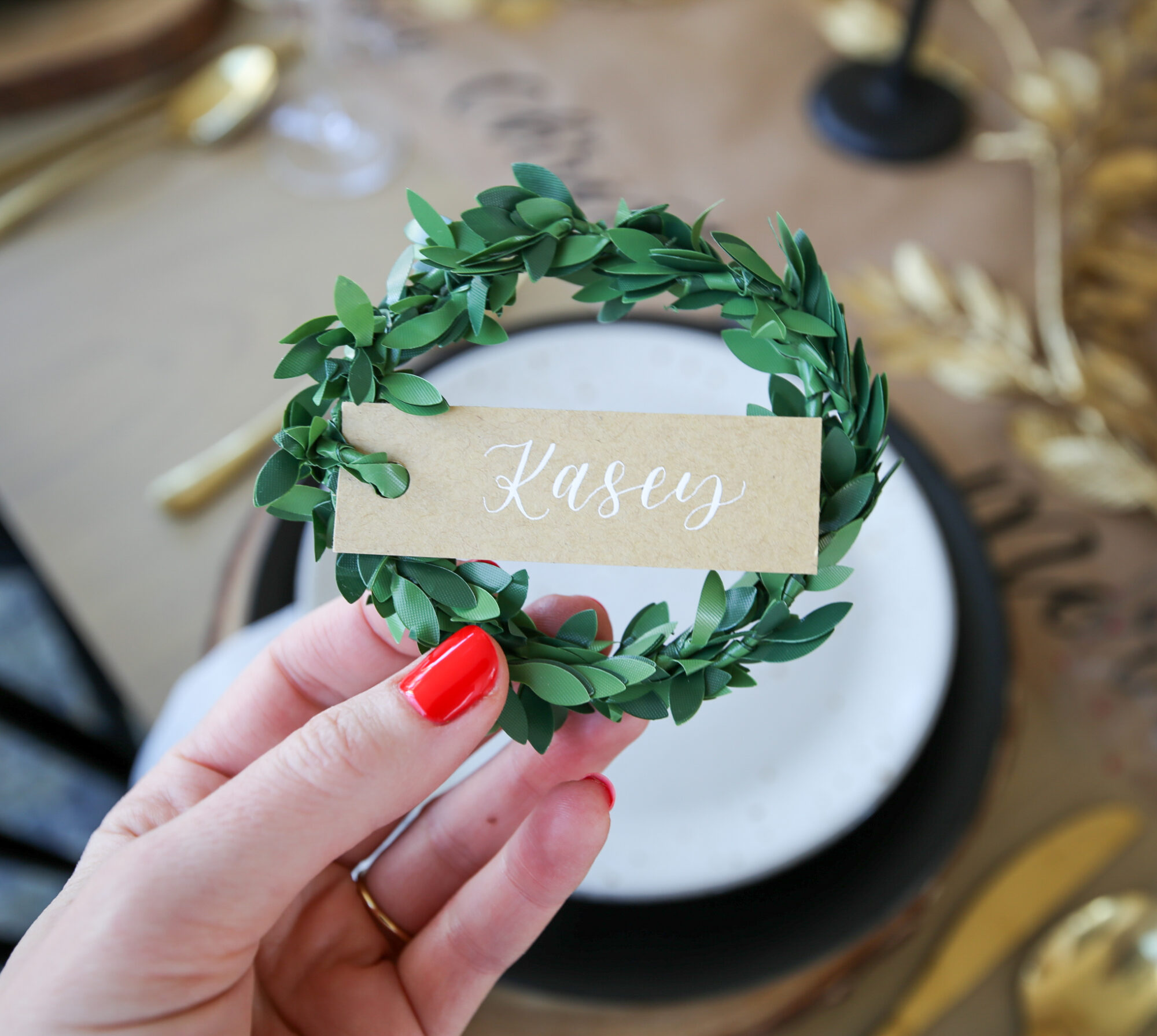 christmas table