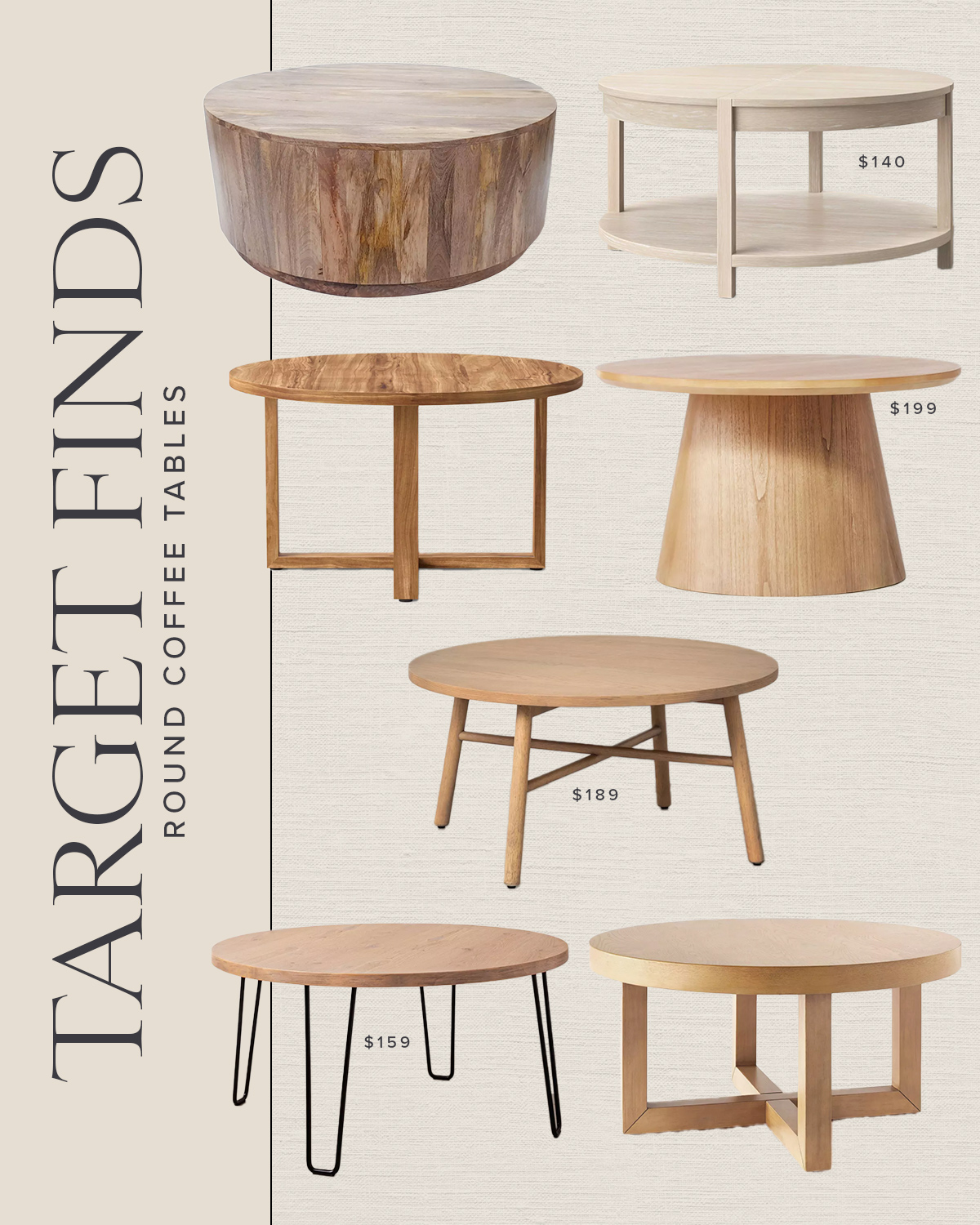 Target Round Coffee Tables