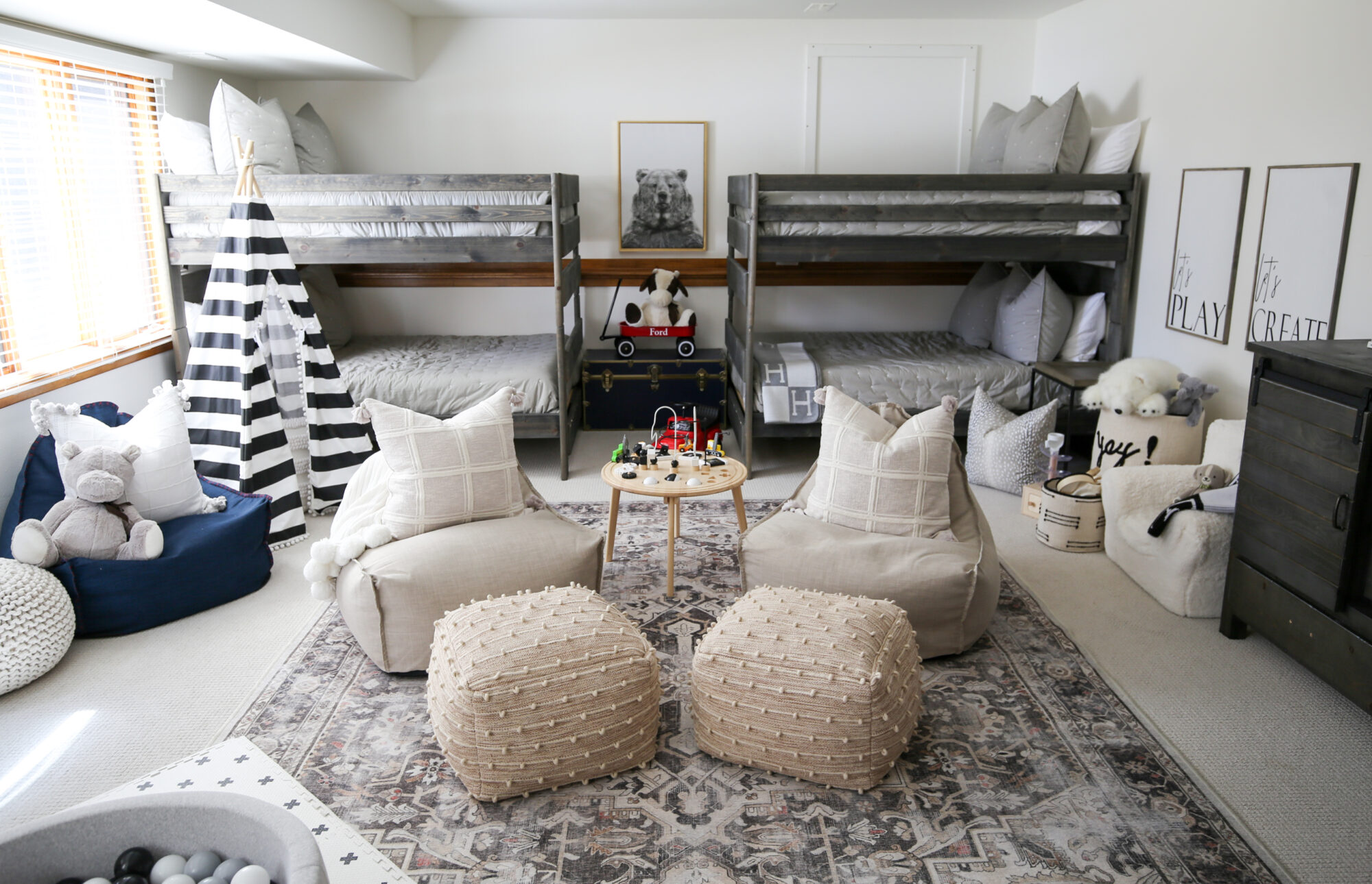 bunk play room