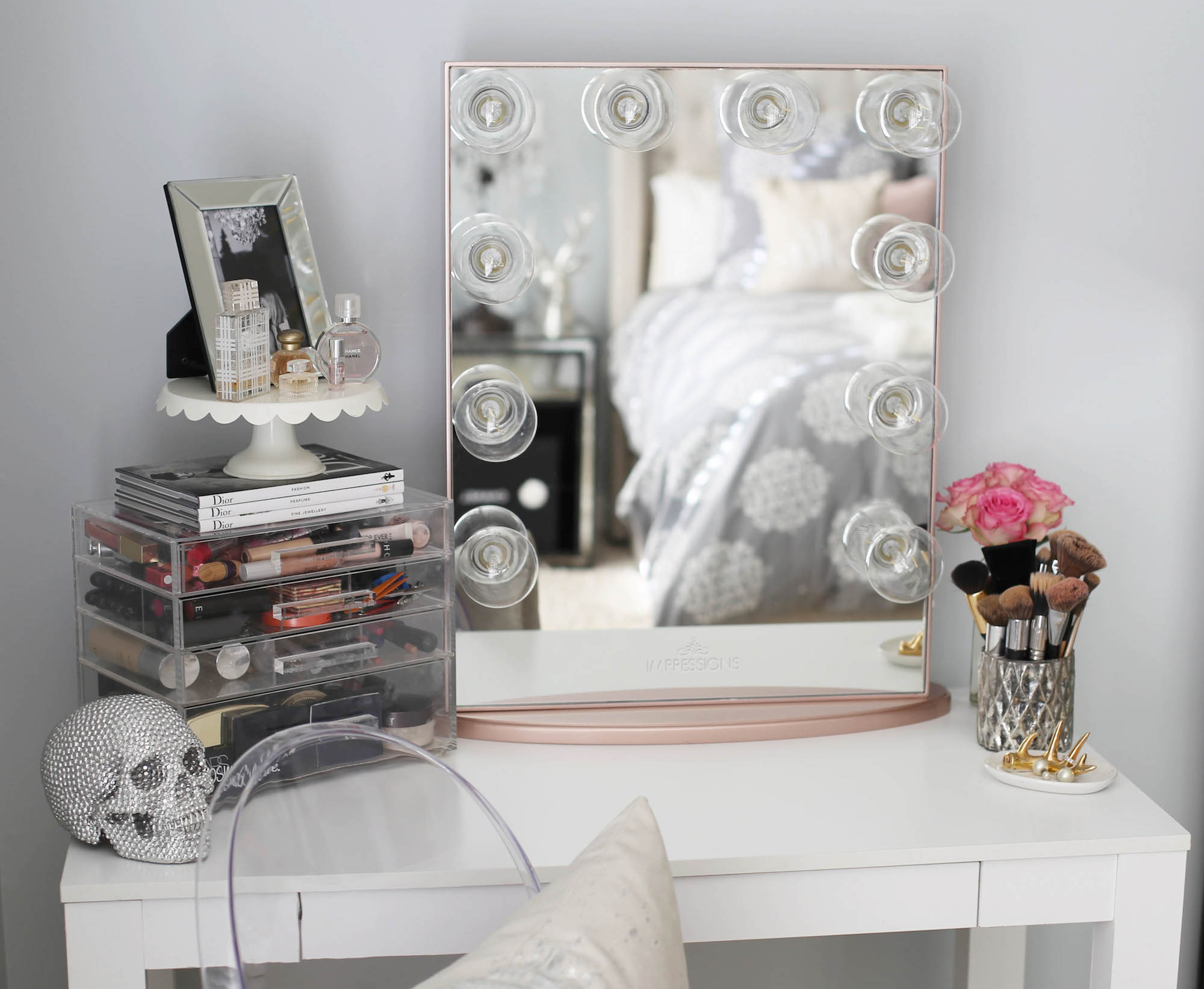 home vanity styled by kasey