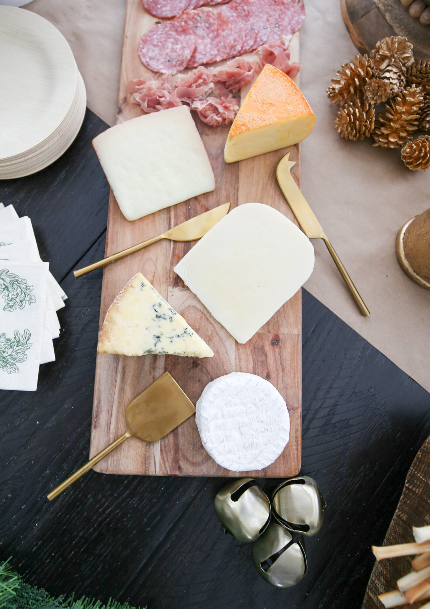 christmas holiday grazing table 
