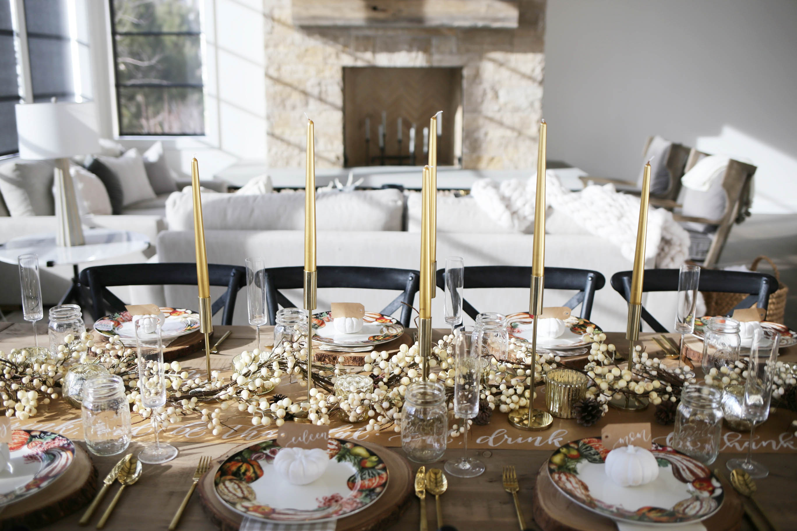 thanksgiving tablescape