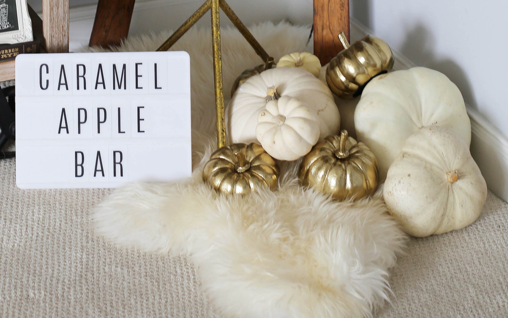 caramel apple bar