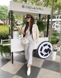 white jumpsuit ootd