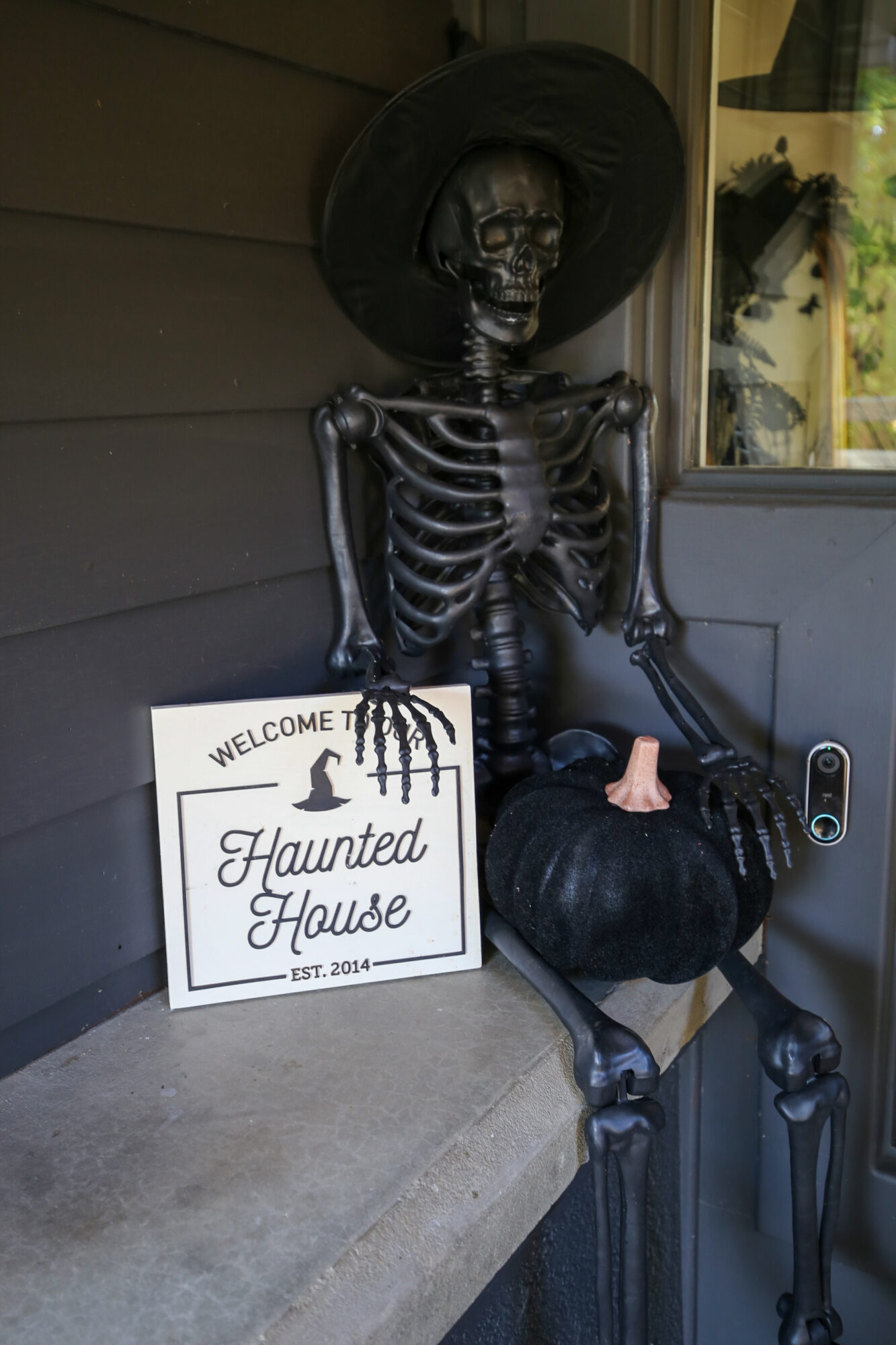 halloween front door