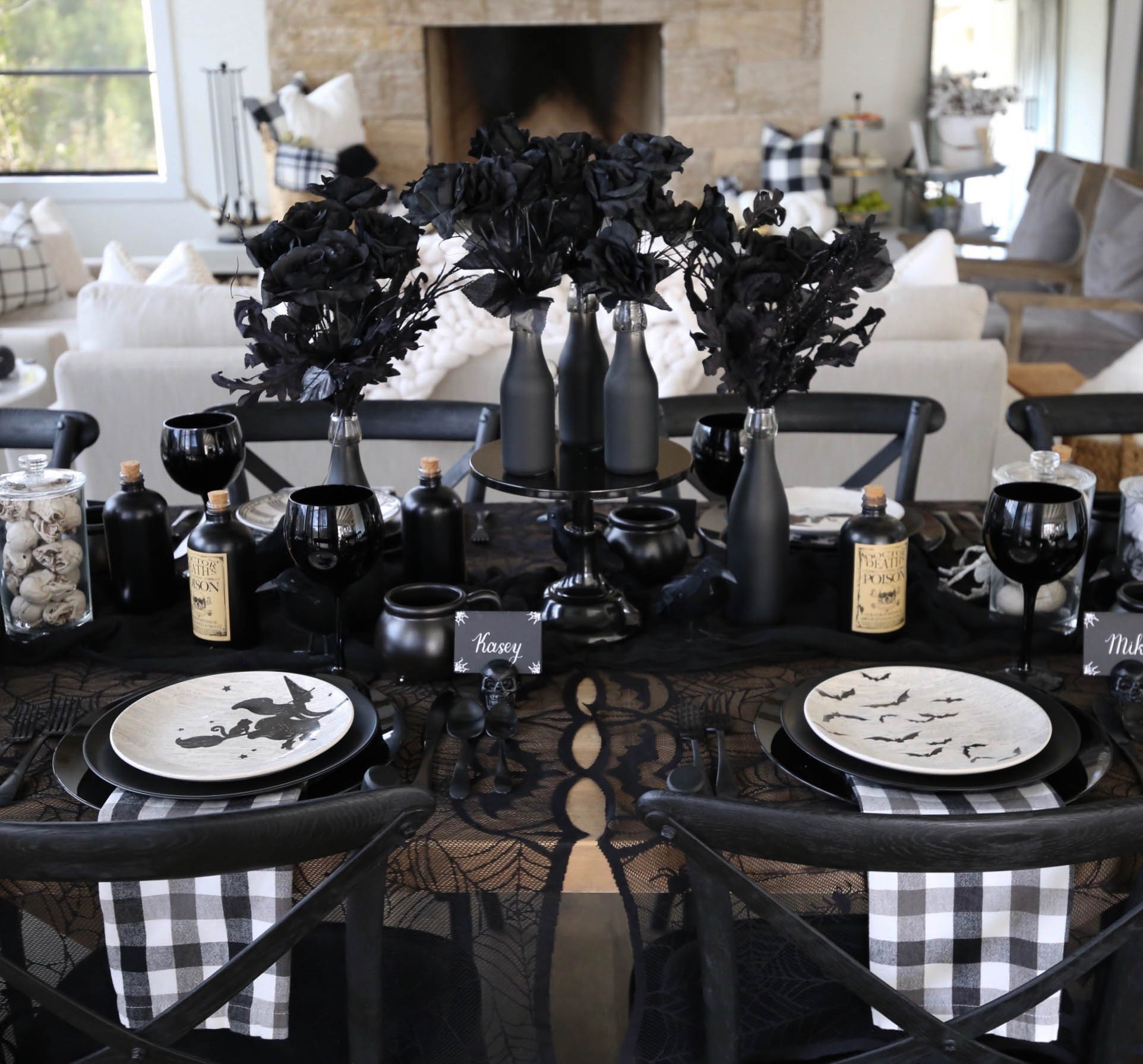 halloween table