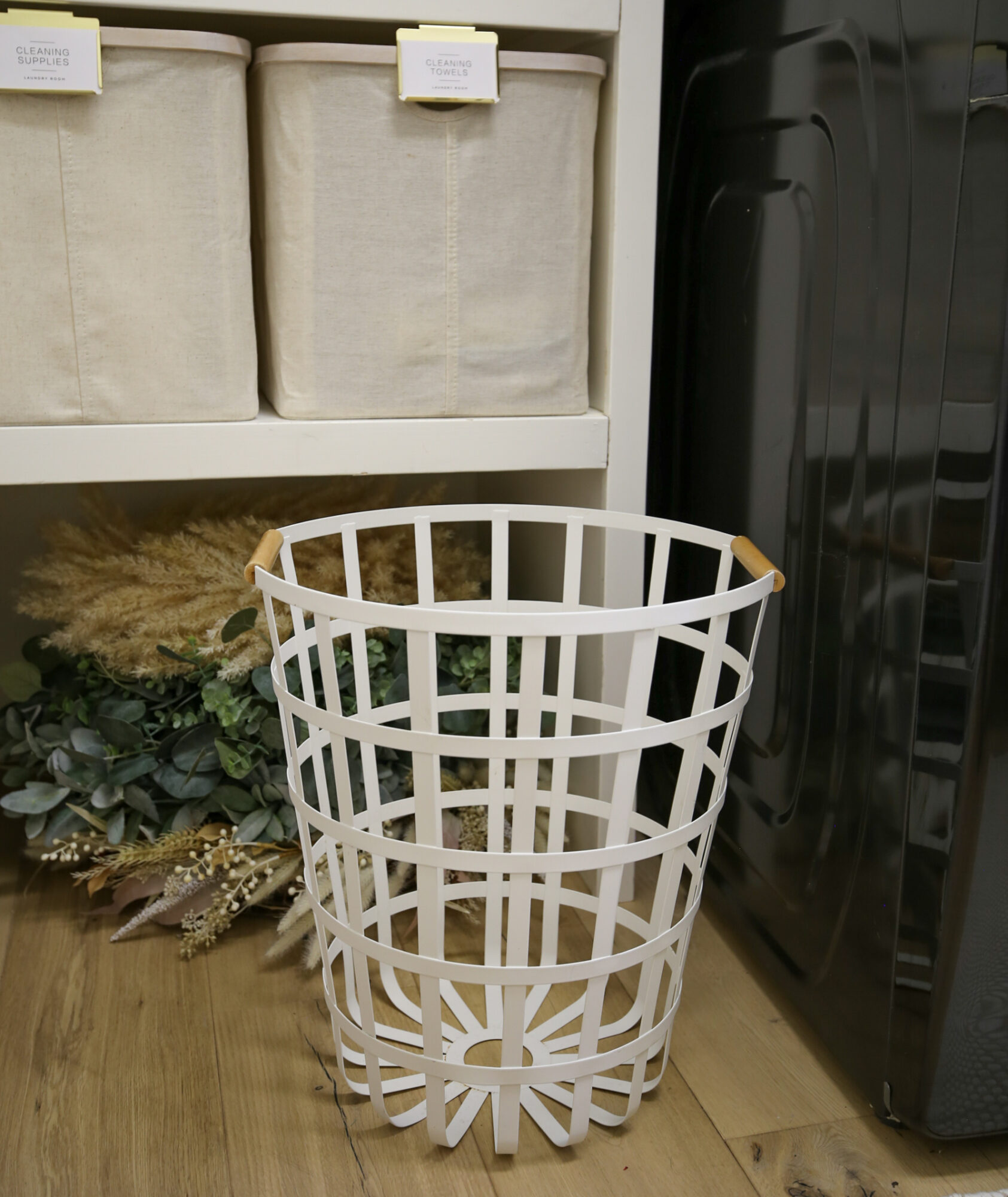 laundry room organization