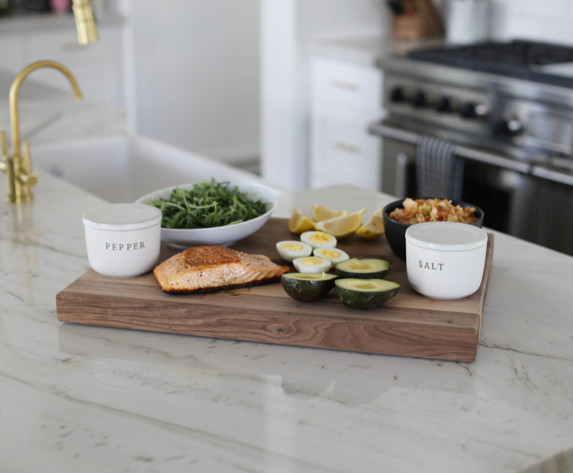 salmon paleo bowl