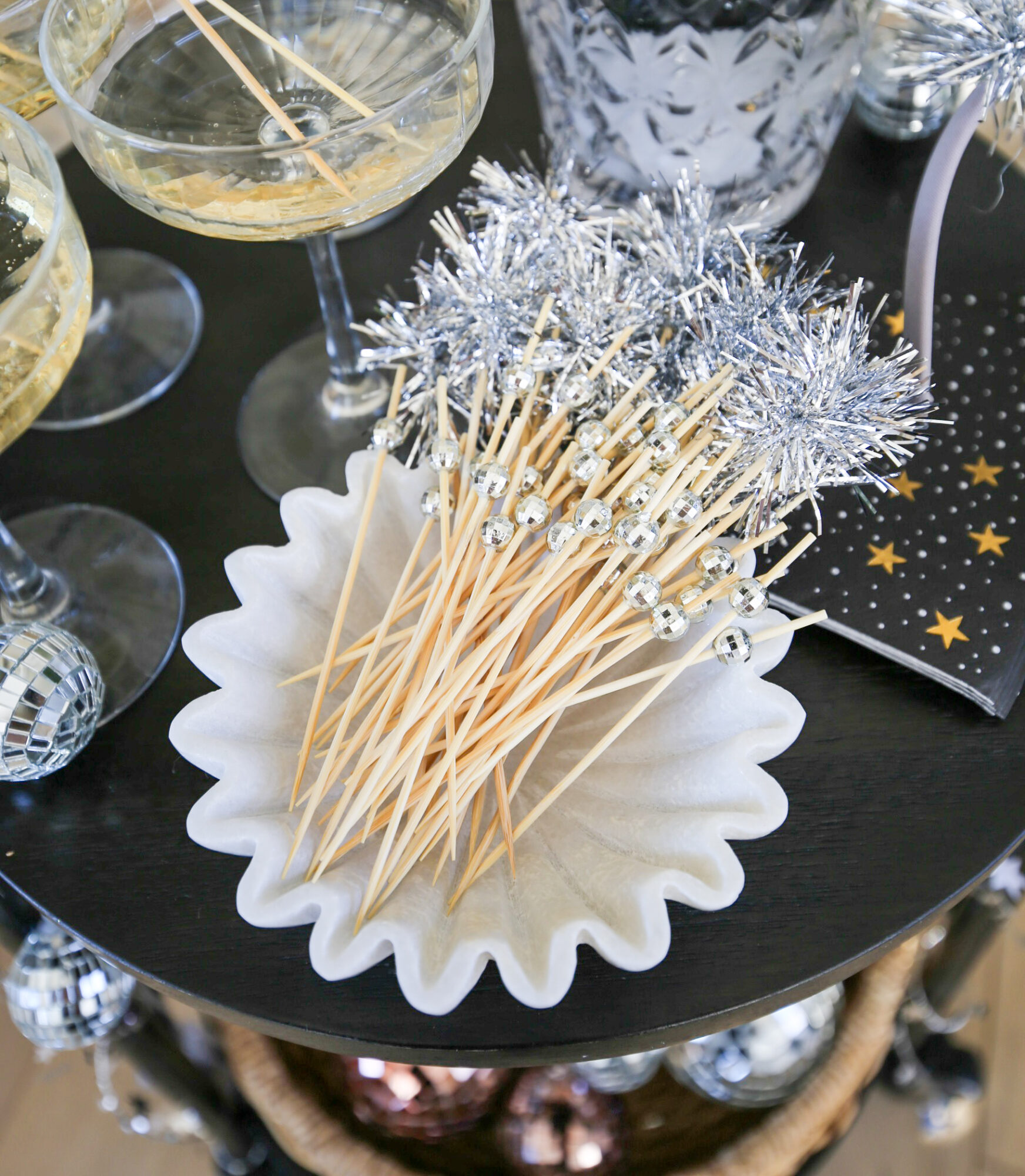 new years eve champagne bar