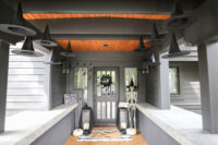 halloween front porch