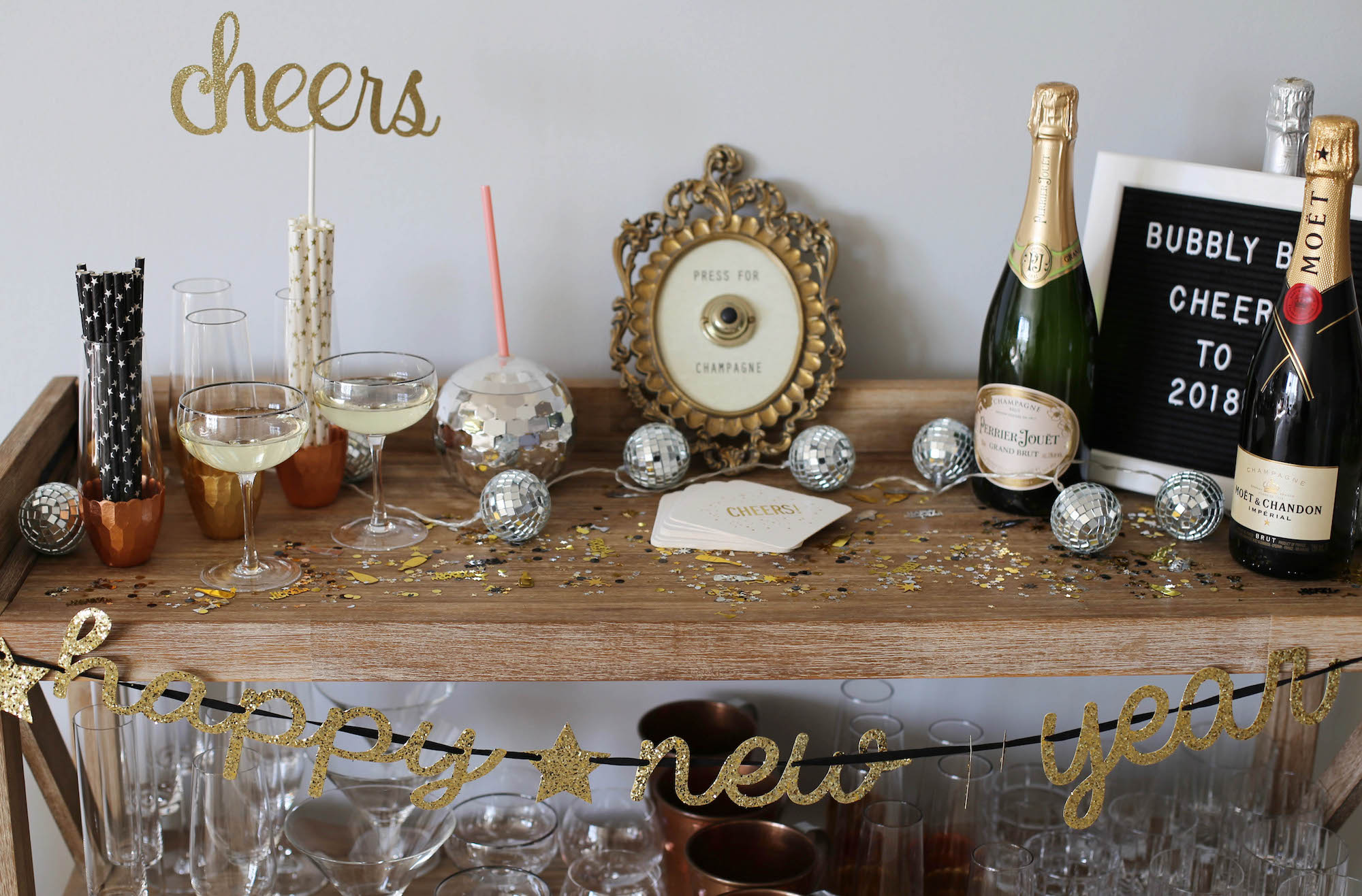 nye bubbly bar